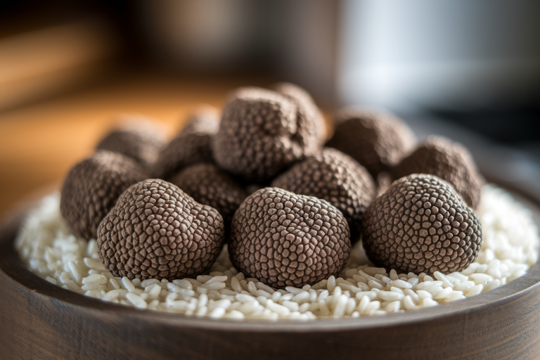truffes-boite-bois-riz